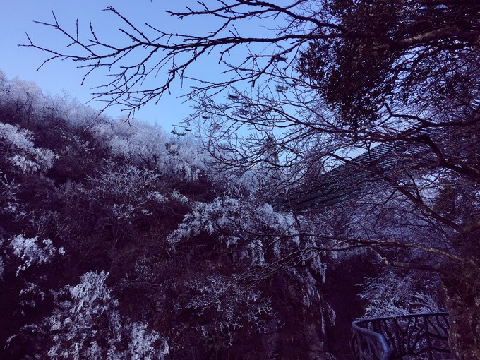 七天六晚长沙张家界吃货视角带你领略冰天雪地的张家