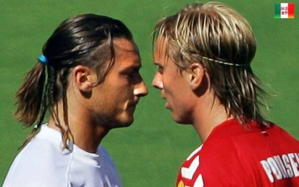 足球狼王托蒂告别,托蒂的标志性传奇