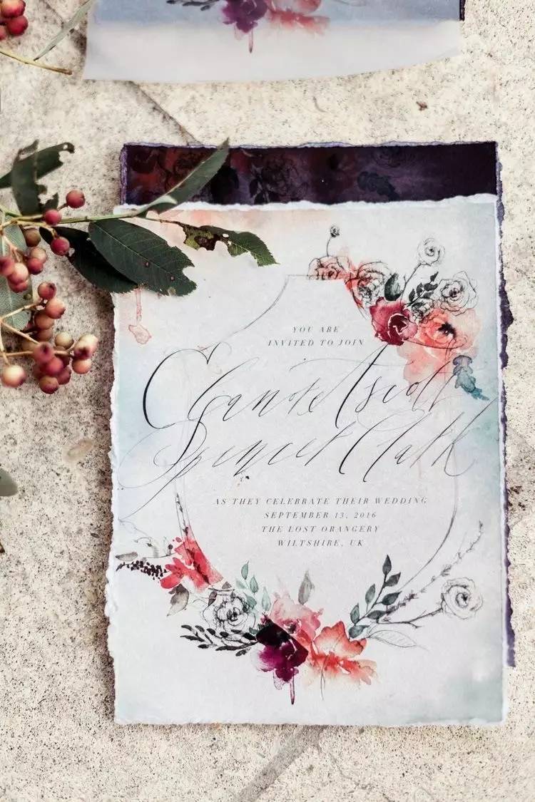 最具创意的婚礼邀请函,那些惊艳你的婚礼请柬