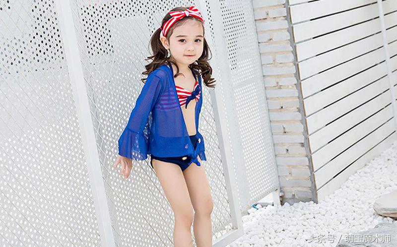 夏天必备的高颜值泳衣儿童,美人鱼儿童泳衣女孩网红时尚款