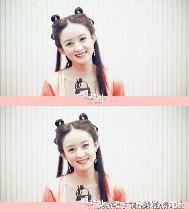 赵丽颖德芙广告图片大全,赵丽颖月亮女神真可爱