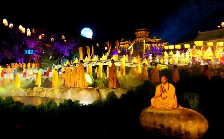 郑州禅宗少林音乐大典,禅宗少林音乐大典实景演出