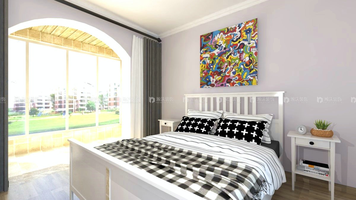 天域嘉园两室一厅装修,石家庄天域嘉园两室装修案例