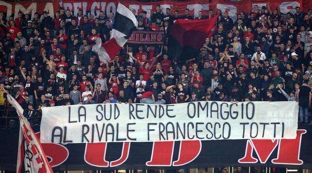 足球狼王托蒂告别,托蒂的标志性传奇