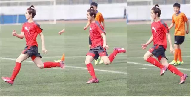 鹿晗2018足球比赛现场喊鹿晗,鹿晗参加的足球比赛