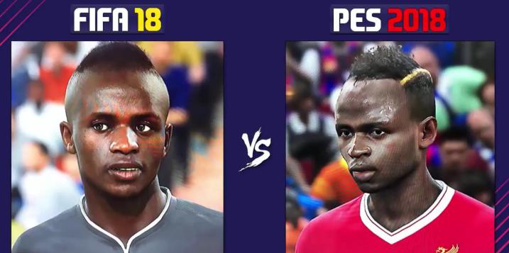 pes2018对战,实况足球2018和fifa18