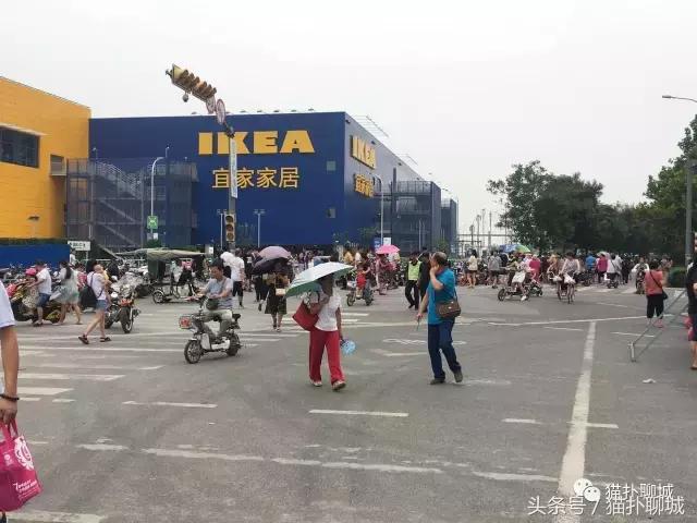 带聊城网友提前感受济南宜家的魅力，不仅人多购买力也爆棚
