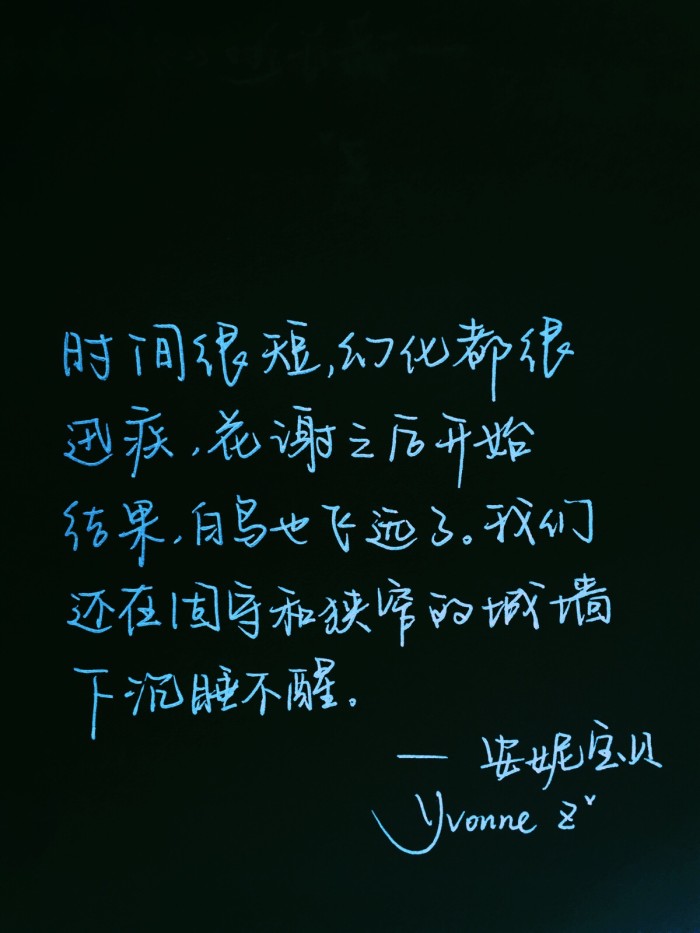 心头的佳人是你望眼欲穿的人是你不忘你我的初心