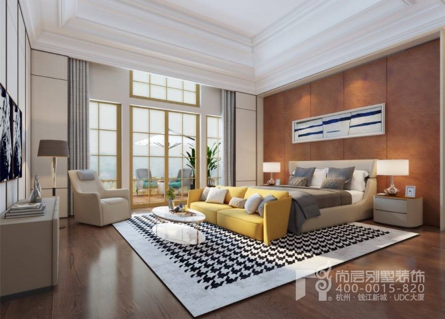 4间别墅怎么设计,别墅卧室装修设计