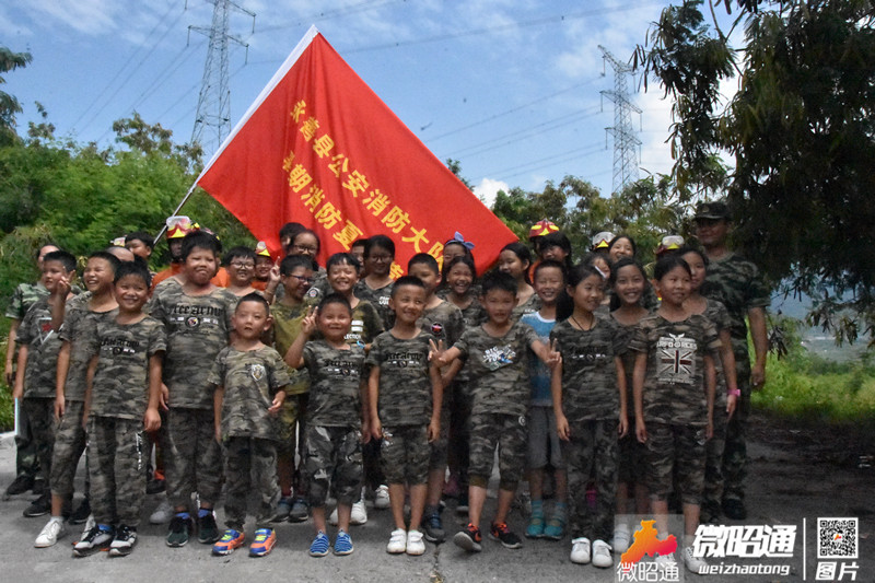暑假消防夏令营,昆明小小消防员夏令营