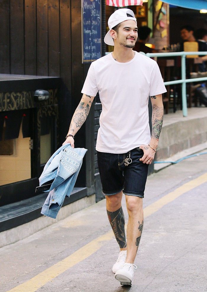 男生短裤如何穿出高级感,男生如何穿短裤显高