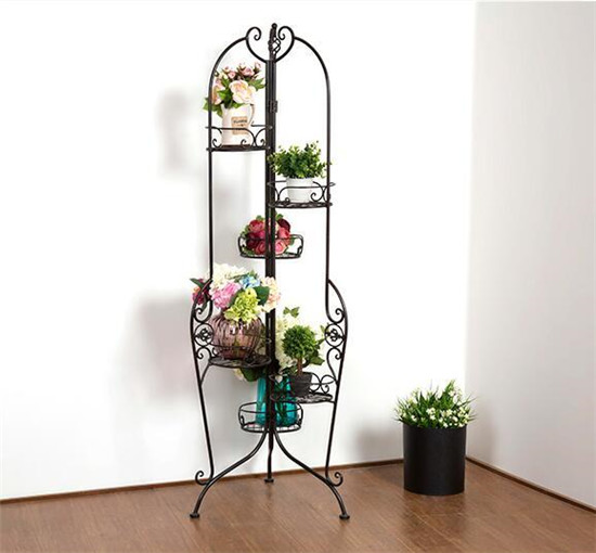 简单漂亮的铁艺花架,铁艺花架放什么好看