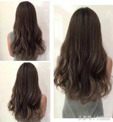 最好看的发尾挑染,发尾高光挑染