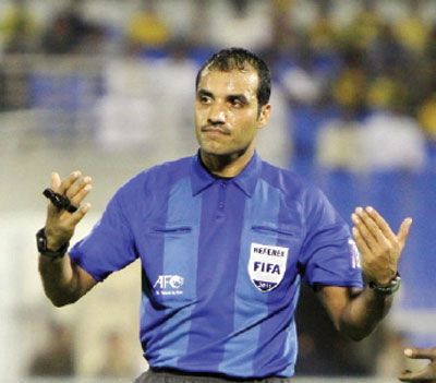 舒克拉拉执法亚冠东亚区半决赛,舒克拉拉裁判