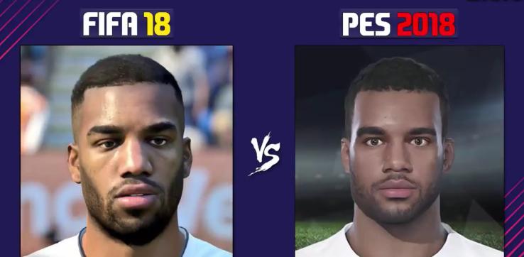 pes2018对战,实况足球2018和fifa18