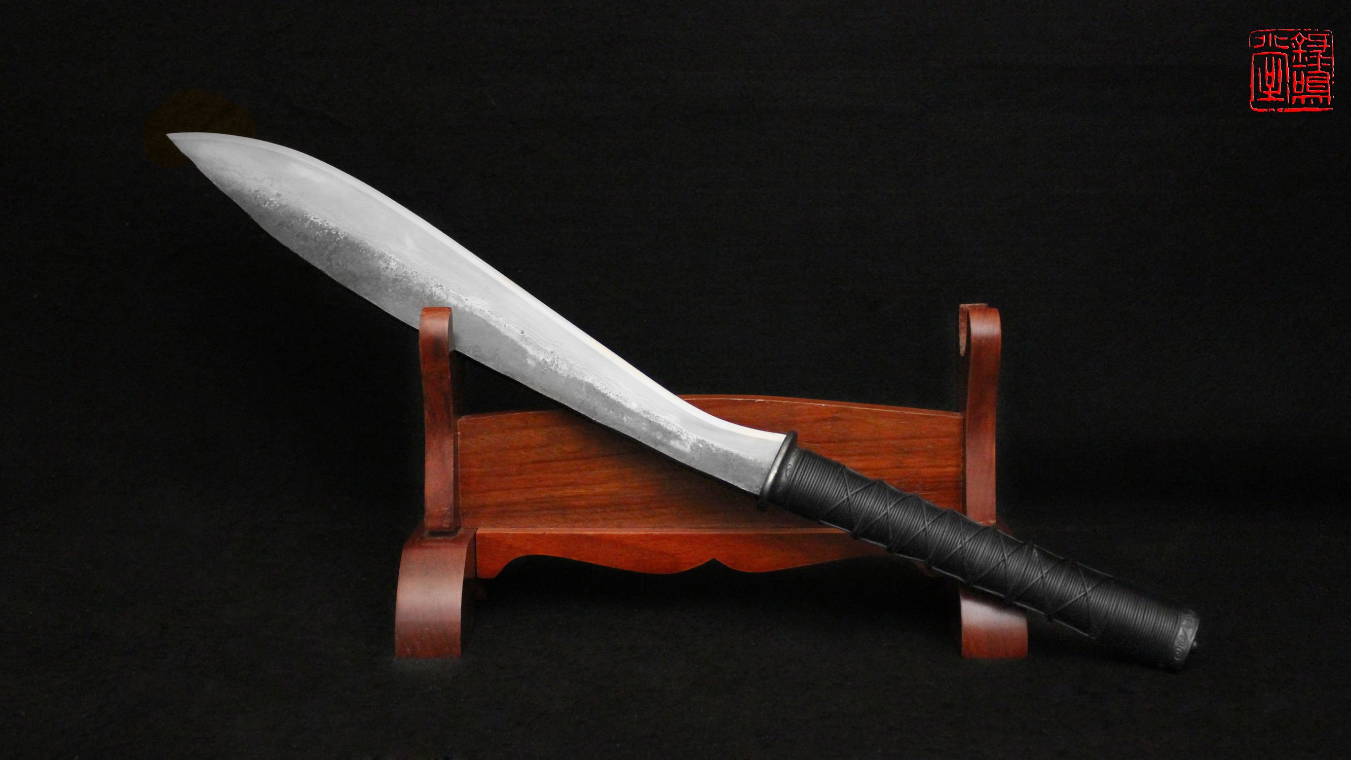 百炼锻打斩骨刀,锻钢狗腿刀