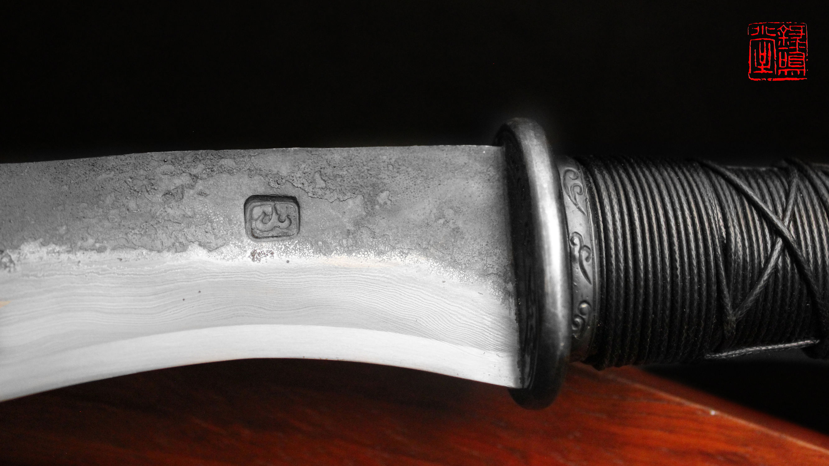 百炼锻打斩骨刀,锻钢狗腿刀