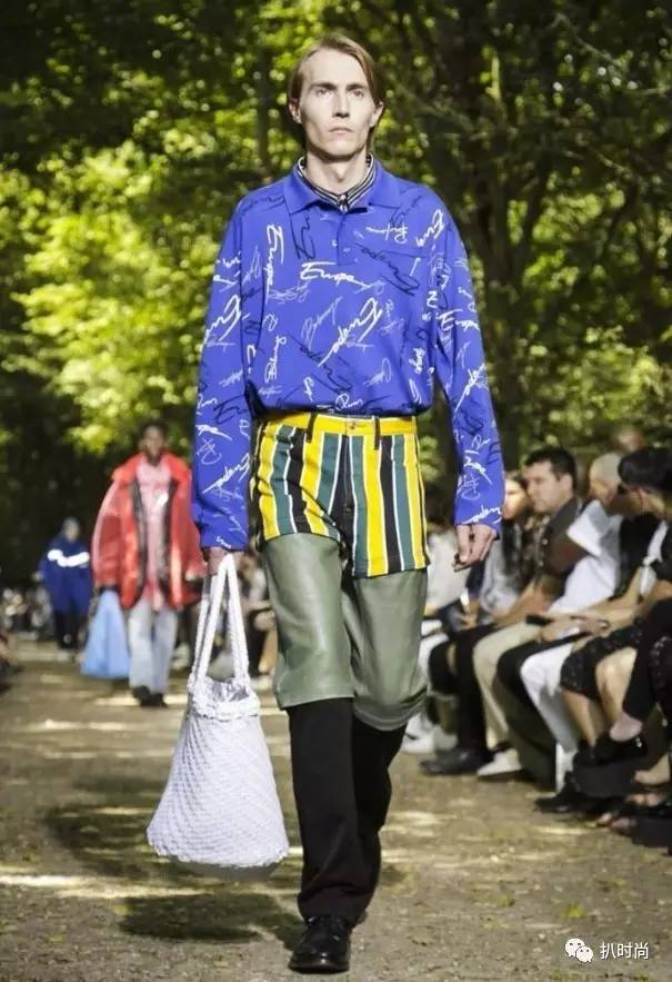 当下男装流行款式,男装宽松百慕大短裤流行趋势