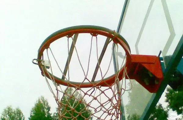 篮筐被锁怎么打球,篮筐锁了