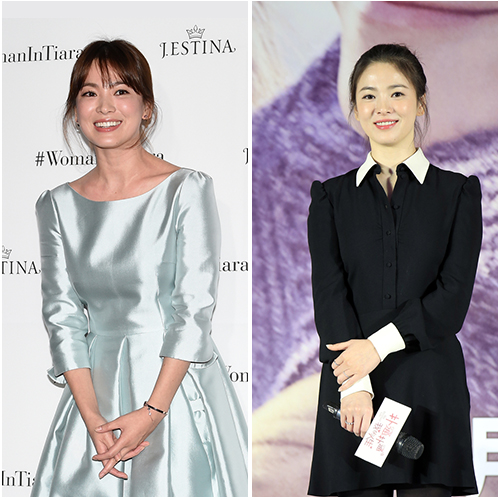 查一下艺人宋慧乔的年龄及照片,37岁宋慧乔的脸多小