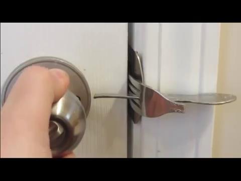 老式防盗锁安装技巧,自制防盗锁安装图解