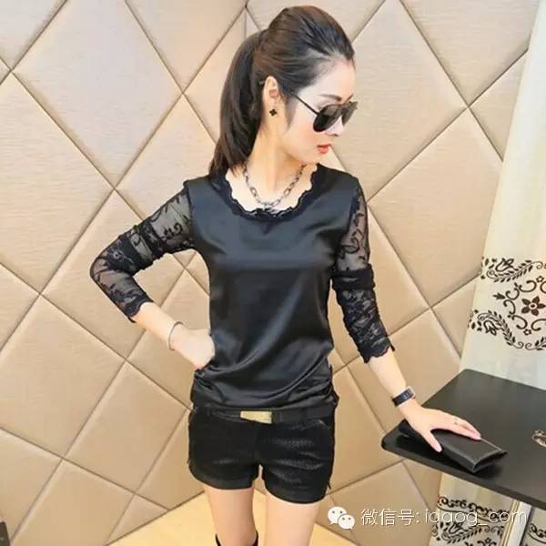 蕾丝衫女人味穿搭 (女人味十足蕾丝衫)