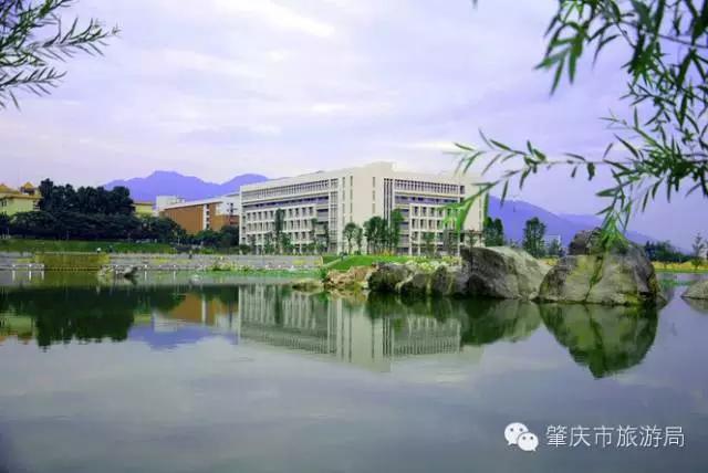 广东肇庆景色很好的大学,肇庆学院风景湖