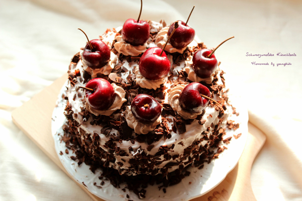 那味道德国经典黑森林蛋糕,吃黑森林蛋糕完整版