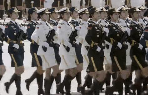 各国女兵中国女兵最帅,各国女兵阅兵颜值对比