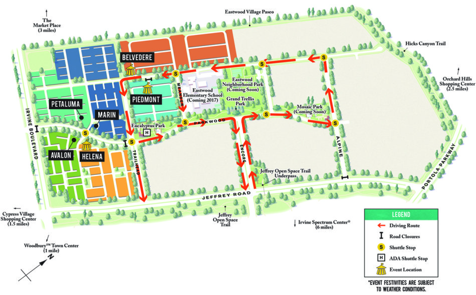 美国尔湾公园规划,美国小镇规划