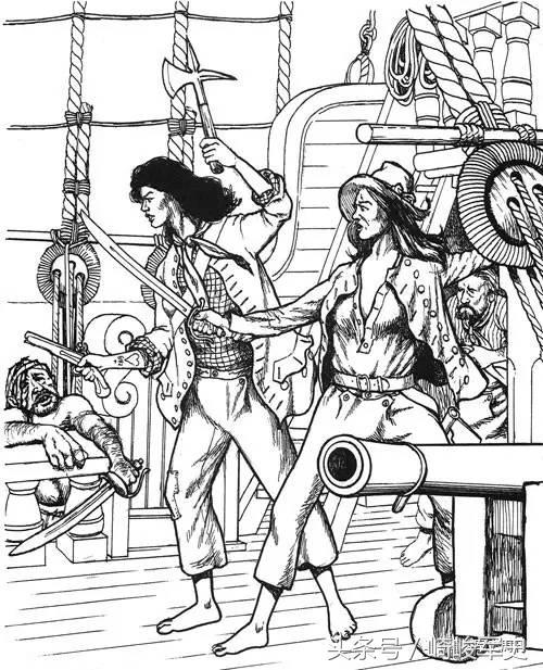 碧海黑*粟罂**：女海盗安妮·邦尼与玛丽·德里的风流韵事