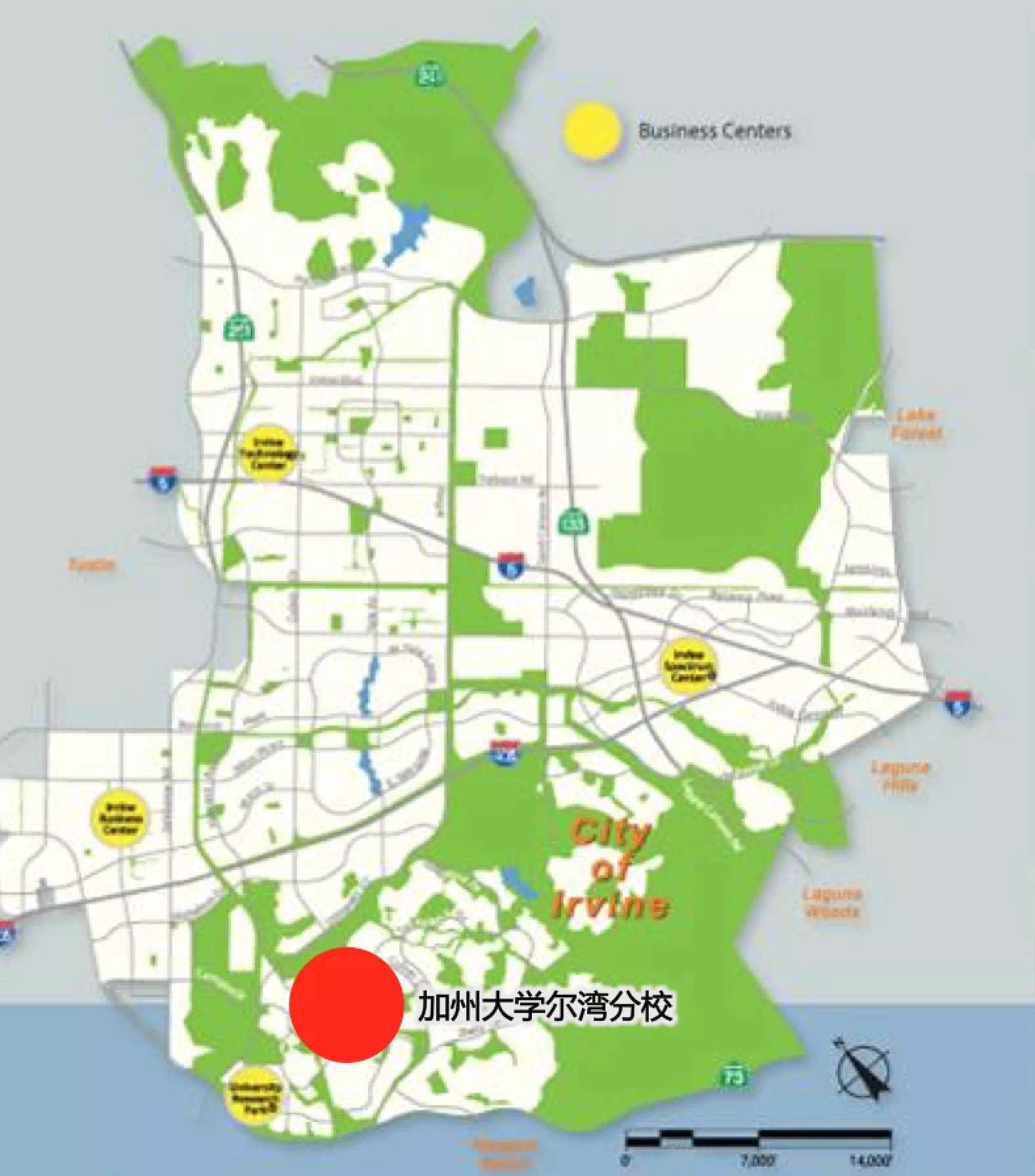 美国尔湾公园规划,美国小镇规划