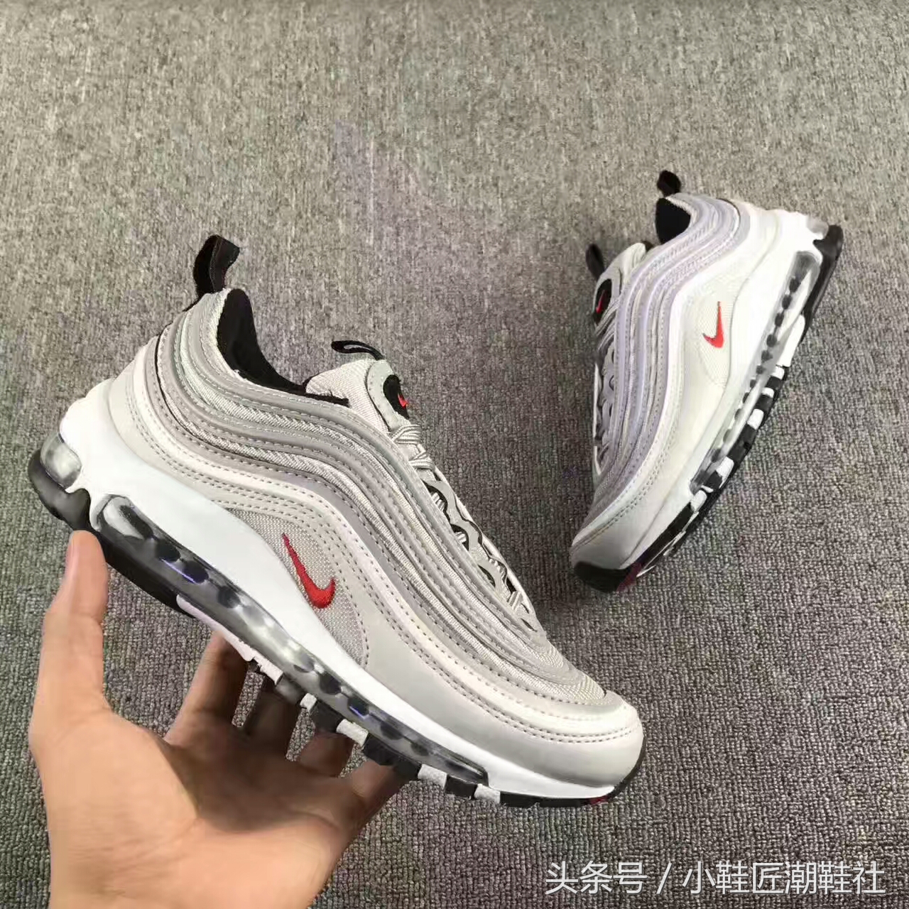 鞋评：NKAIRMAX97银*弹子**来袭，热度不减当年！