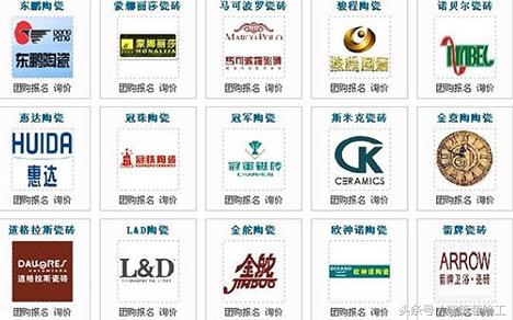 国内瓷砖企业品牌最全汇总！瓷砖老板快点收藏！