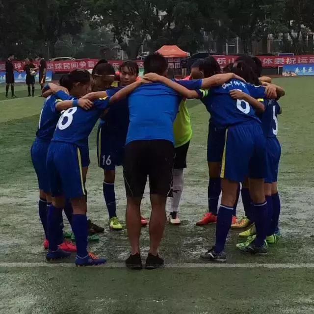 资中县足球比赛女足,资中女足全国第四