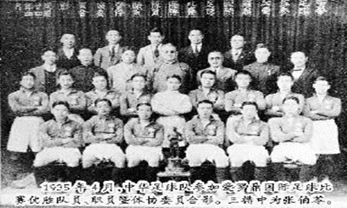 1936年出征奥运的中国足球队,中国足球队立大功