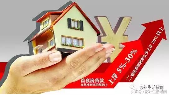 苏州银行贷款上浮利率,苏州的首套房贷利率
