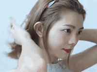 头发乱怎么扎低丸子头,头发尴尬期的各种扎法