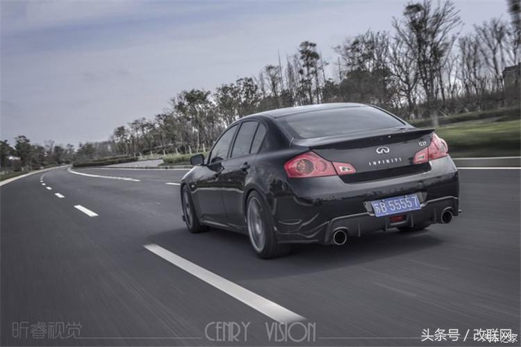 英菲尼迪g37改装外观图片,英菲尼迪g37两门改装中网