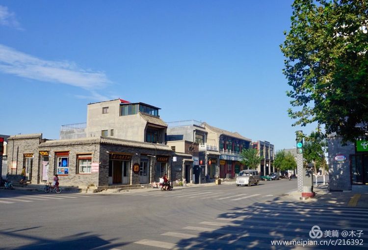 一花一叶总关情，一辆单车游古城，美哉正定！