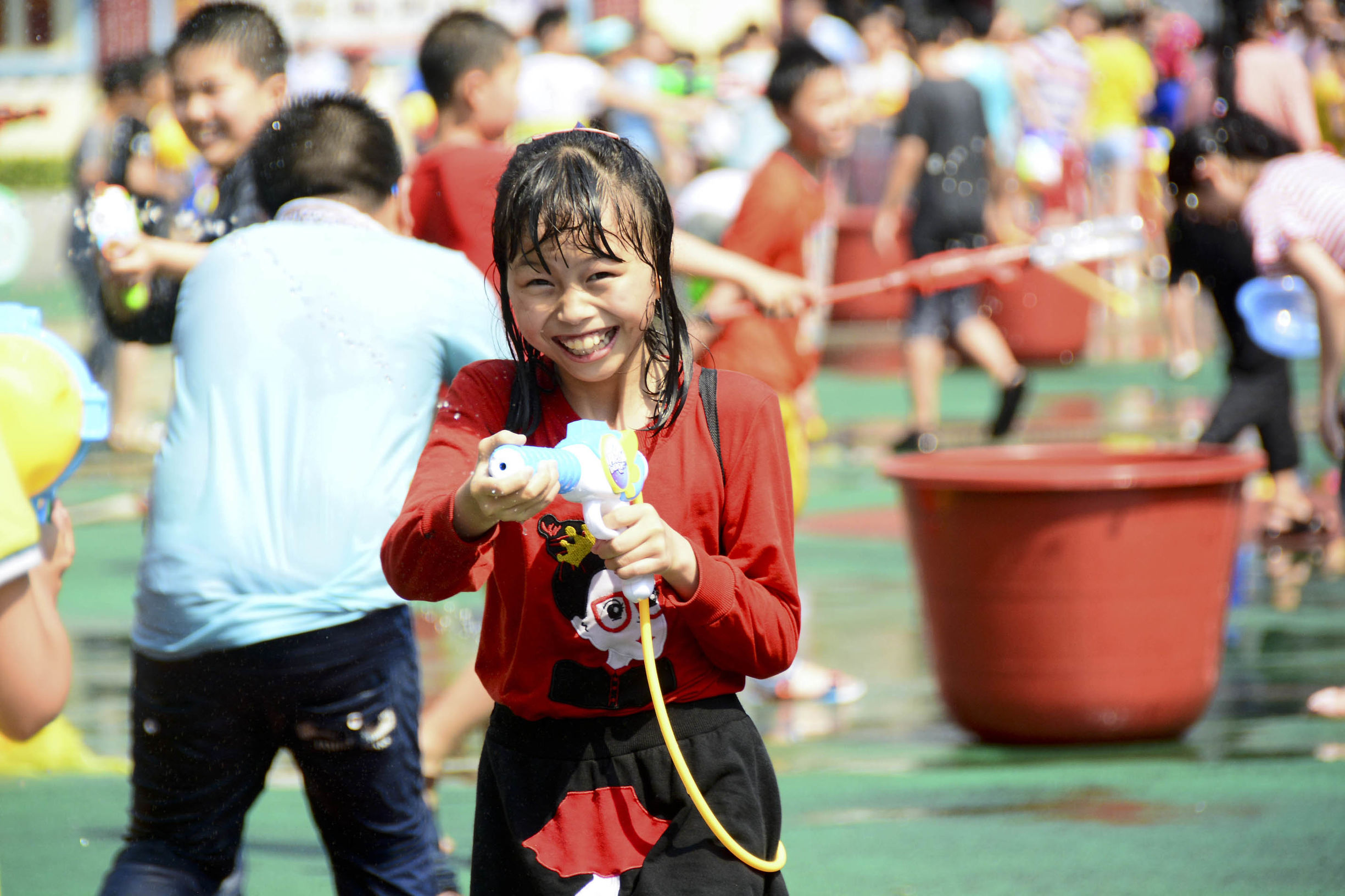 巴州三小素质拓展活动,巴州三中训练