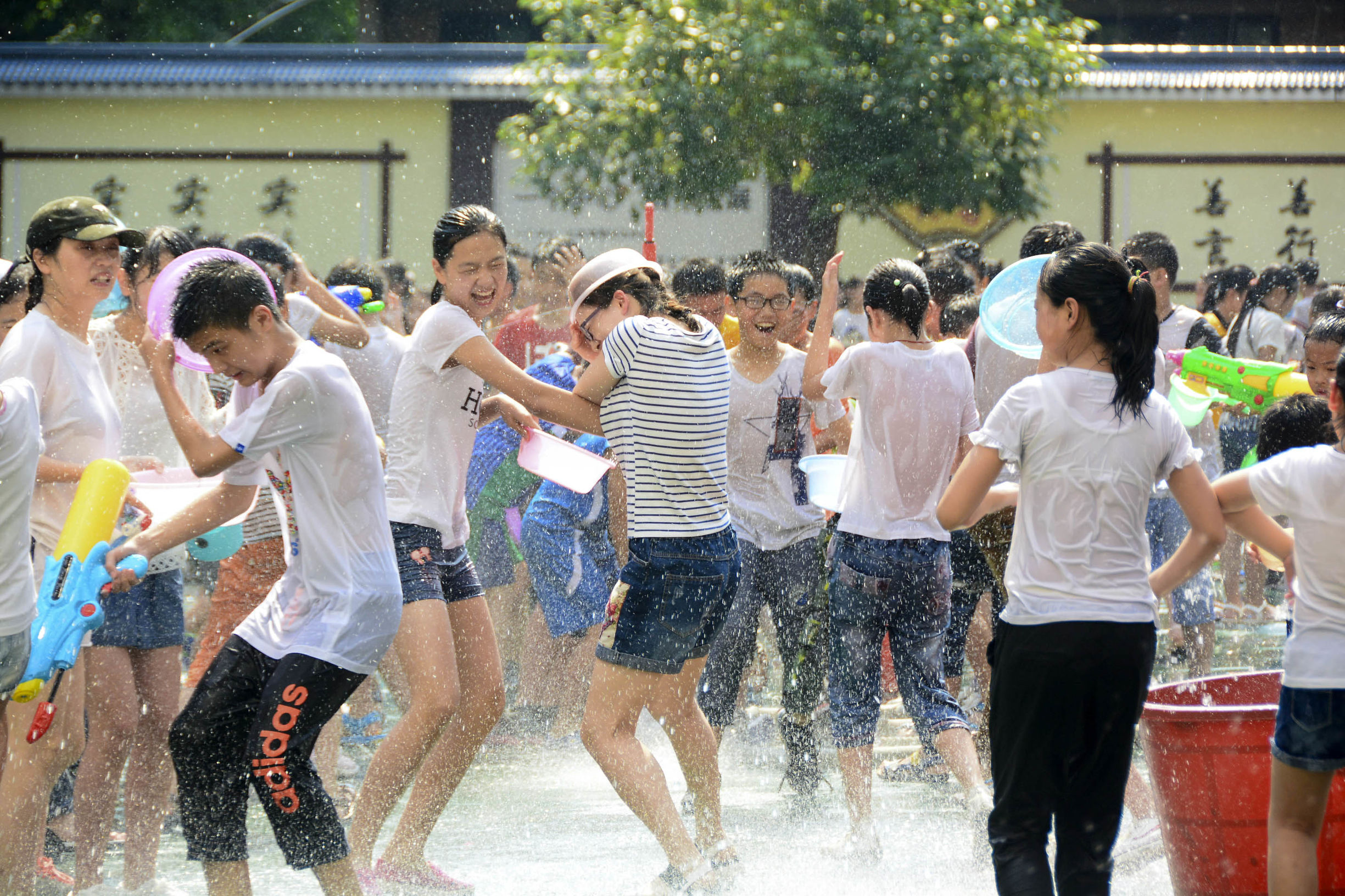 巴州三小素质拓展活动,巴州三中训练