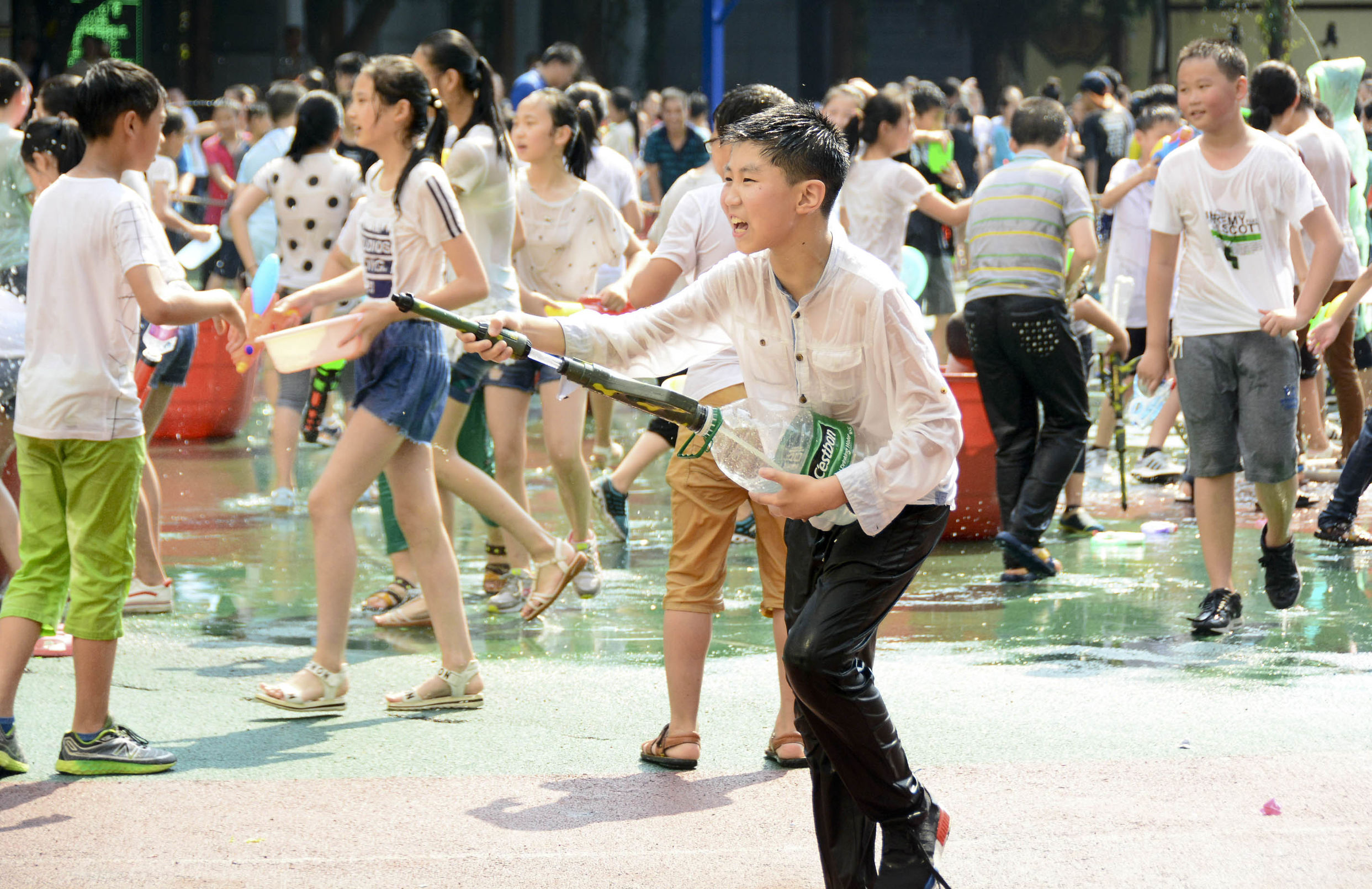 巴州三小素质拓展活动,巴州三中训练