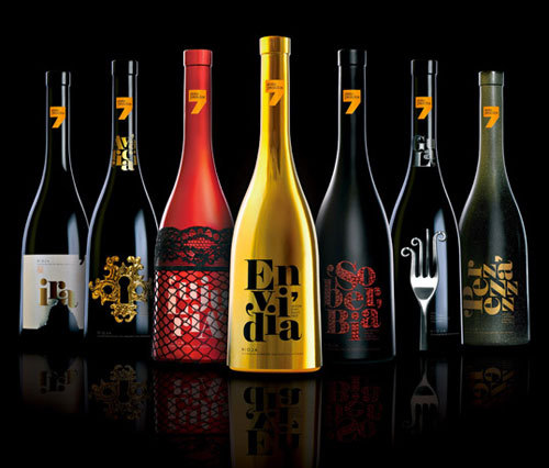 简单的红酒包装设计,国外创意红酒包装设计