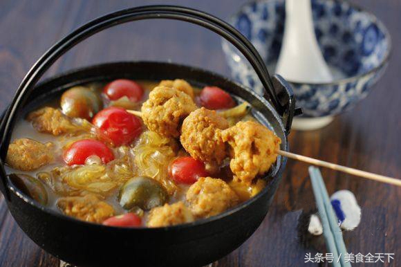 咖喱丸子做成的汤,咖喱丸子还需要放什么