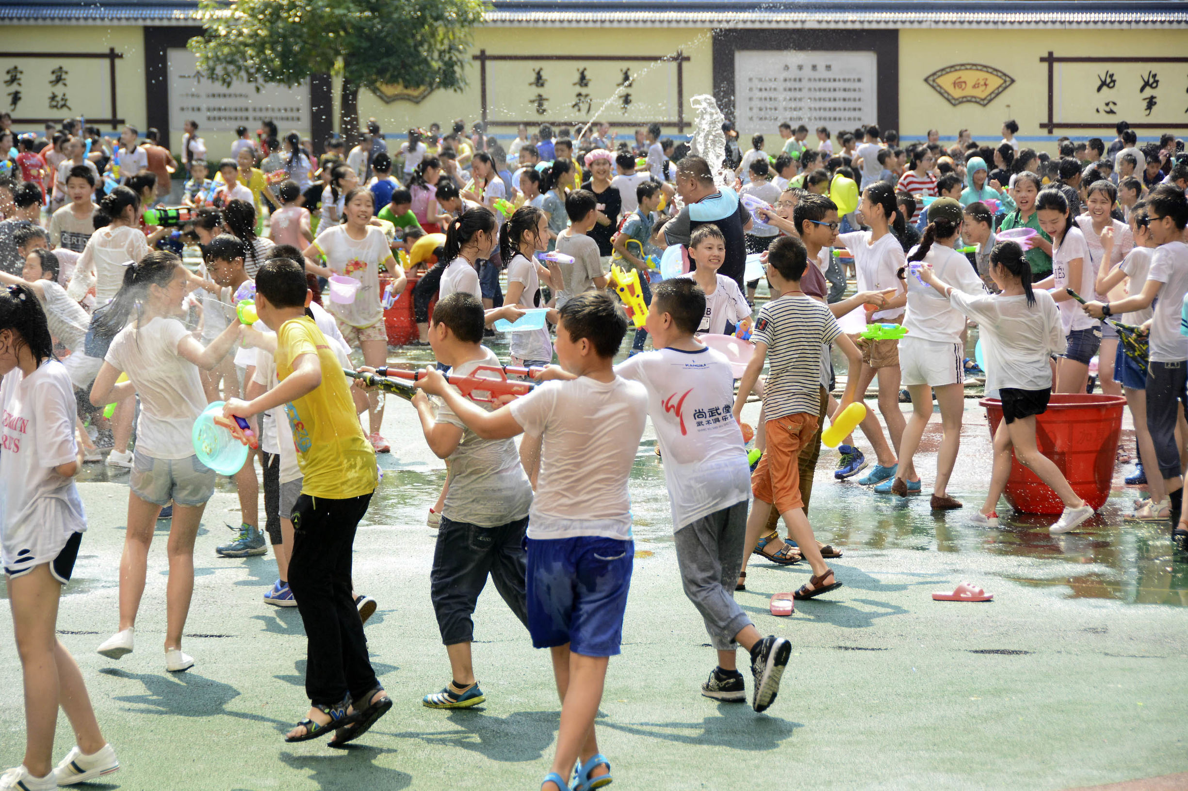 巴州三小素质拓展活动,巴州三中训练