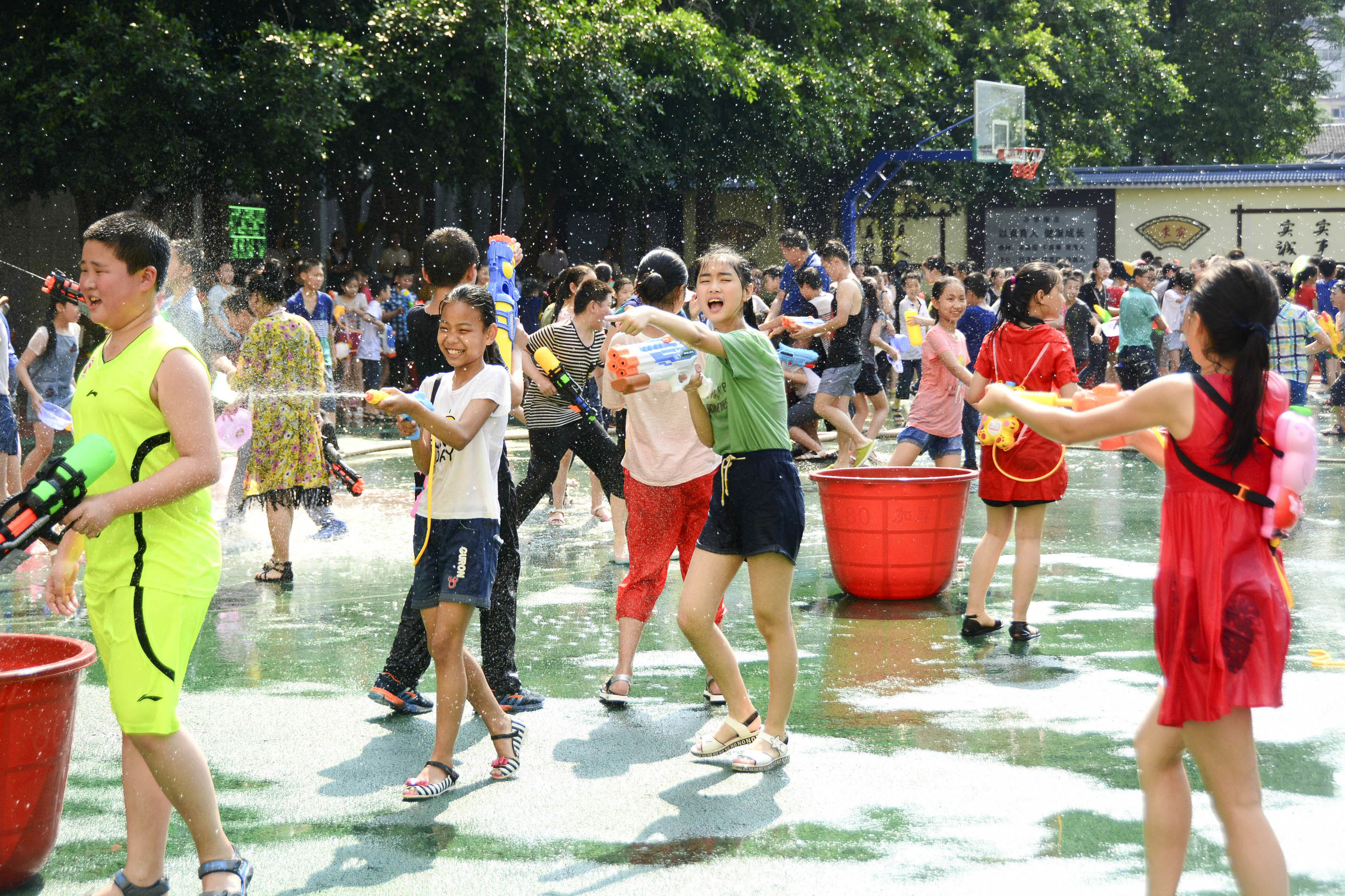 巴州三小素质拓展活动,巴州三中训练