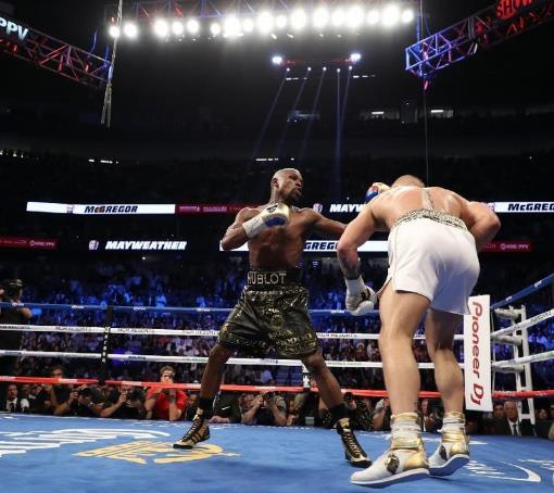 梅威瑟四场告捷视频,马西亚诺梅威瑟