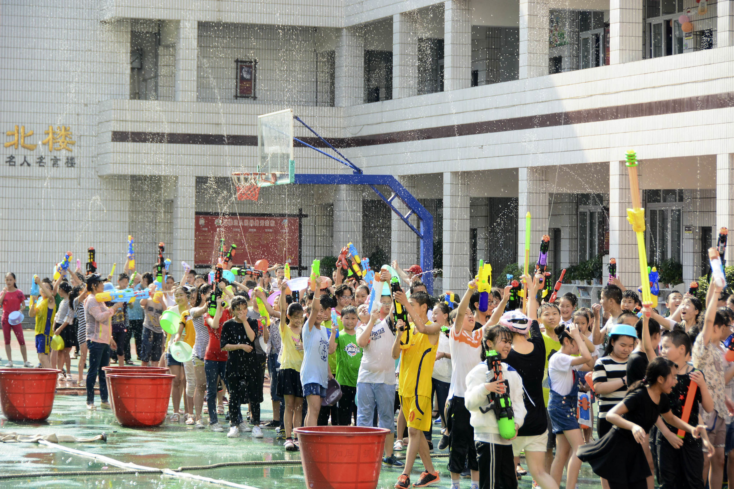 巴州三小素质拓展活动,巴州三中训练