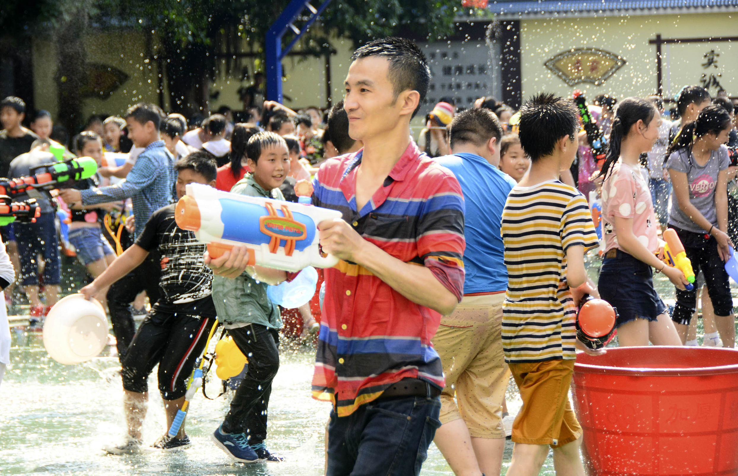 巴州三小素质拓展活动,巴州三中训练